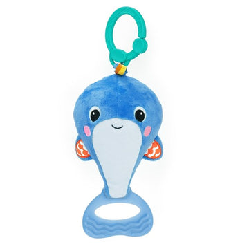 ブライトスターツ  プル＆シェイク アクティビティトイ・クジラ KidsII 【おでかけおもちゃ ベビーカートイ 赤ちゃん】