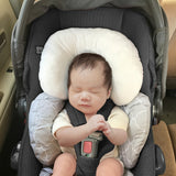 ハドソンベビー ヘッド＆ボディ サポートクッション グレー トレリス　(チャイルドシート ベビーカー インナークッショ）Hudson Baby【送料無料　沖縄・一部地域を除く】
