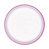 oxo tot くっつくシンプルプレート ピンク オクソートット テーブルに吸盤で固定できる