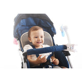 ミーノベビーズ クール・ミー さらさらシート ベビーカー専用 シルバー meeno babies【送料無料　沖縄・一部地域を除く】