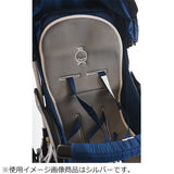 ミーノベビー クール・ミー さらさらシート　ベビーカー専用 ブラック meeno babies【送料無料　沖縄・一部地域を除く】