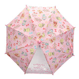 アンパンマン 手開き傘 40cm ピンク　子供用雨傘　キッズアンブレラ 森本産業【ラッピング不可商品】【送料無料　沖縄・一部地域を除く】
