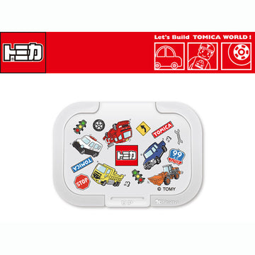 ビタット ミニサイズ トミカ オールスターズ ホワイト ウェットシートのふた【メール便送料無料】