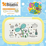 ビタットプラス いないいないばあっ！ワンワン＆うーたん パステルイエロー Bitatto ウェットシートのふた【メール便送料無料】