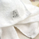 おぼろタオル 専顔タオル 32×60cm ホワイト フェイスタオル 本多タオル 日本製 超高吸水 OBORO TOWEL 【ゆうパケット送料無料】