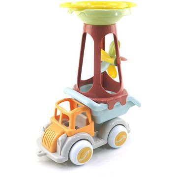 バイキングトイズ エコライン お砂場プレイミル＆ダンプカーセット VIKINGTOYS【送料無料　沖縄・一部地域を除く】