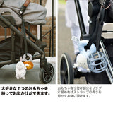 リッタグリッタ トイストラップ ピクシーリング メタリックブラック Litta Glitta おもちゃストラップ おもちゃホルダー【送料無料 沖縄・一部地域を除く】