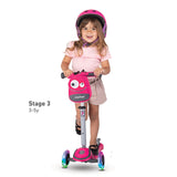 スマートトライク T-スクーター　ピンク T1 T-scooTer　キックスクーター【送料無料　沖縄・一部地域を除く】