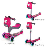 スマートトライク T-スクーター　ピンク T1 T-scooTer　キックスクーター【送料無料　沖縄・一部地域を除く】