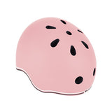 GLOBBER（グロッバー） LEDライト付きヘルメット/45-51cm パステルピンク【キッズヘルメット　子ども用　キックバイク　自転車】【送料無料　沖縄・一部地域を除く】