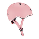 GLOBBER（グロッバー） LEDライト付きヘルメット/45-51cm パステルピンク【キッズヘルメット　子ども用　キックバイク　自転車】【送料無料　沖縄・一部地域を除く】