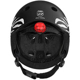 スクート＆ライド ヘルメットXXS ゼブラ SCOOT＆RIDE　スクートアンドライド キッズヘルメット【送料無料　沖縄・一部地域を除く】
