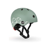 スクート＆ライド ヘルメットXXS グリーンライン SCOOT＆RIDE　スクートアンドライド キッズヘルメット【送料無料　沖縄・一部地域を除く】