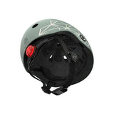 スクート＆ライド ヘルメットXXS グリーンライン SCOOT＆RIDE　スクートアンドライド キッズヘルメット【送料無料　沖縄・一部地域を除く】