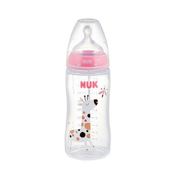 ヌーク プレミアムチョイスほ乳びん(ポリプロピレン製)/300ml/適温目盛付き キリン　NUK　ダッドウェイ