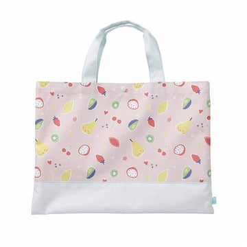 D BY DADWAY(ディーバイダッドウェイ) 撥水レッスンバッグ フルーツガーデン【入園・入学　子ども用　手提げバッグ　おしゃれ　女の子】【送料無料　沖縄・一部地域を除く】