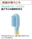 リッチェル トライ　たべたら歯磨きセット前歯用