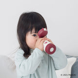 リッチェル スヌーピー ステンレススマートマグ 160 レッド R 【送料無料　沖縄・一部地域を除く】