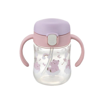 リッチェル トライ ストローレッスンマグSD パープル（PU）200mL