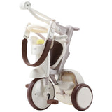iimo 三輪車 02 ジェントルホワイト イーモトライシクルナンバー02 TRICYCLE 折りたたみ式【ラッピング不可商品】【送料無料 沖縄・一部地域を除く】