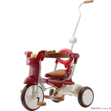 iimo 三輪車 #02 エターニティーレッド イーモトライシクルナンバー02 TRICYCLE 折りたたみ式 【ラッピング不可商品】【送料無料 沖縄・一部地域を除く】