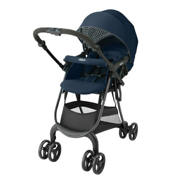 【シートマットプレゼント】グレコ　シティスターGB　ミッドナイトネイビーNV　GRACO 両対面ベビーカー【送料無料　沖縄・一部地域を除く】