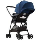 アップリカ カルーンエアー メッシュ AB ネイビー(NV)超軽量3.9kg 両対面 A型ベビーカー【P/N】【3年保証対象品】【送料無料 沖縄・一部地域を除く】【ラッピング不可商品】