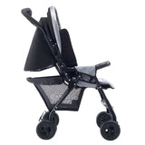 グレコ　デュオスポーツ ジェミニブラック GRACO　二人乗りベビーカー (背面タイプ) 専用レインカバー付【P/N】【送料無料　沖縄・一部地域を除く】