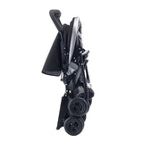 グレコ　デュオスポーツ ジェミニブラック GRACO　二人乗りベビーカー (背面タイプ) 専用レインカバー付【P/N】【送料無料　沖縄・一部地域を除く】