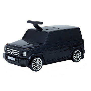 メルセデスベンツ G-Class キャリーケース＆ライド ブラック2512 ワールド 野中製作所 足けり乗用玩具【ラッピング不可商品】【送料無料 沖縄・一部地域を除く】【在庫処分】