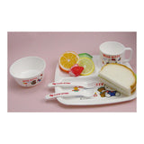オーエスケー 子供食器セット　（レンジ対応） キティ　ベビー食器セット