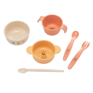 コンビ くまのプーさん　スタートセット 6点セット 5カ月頃から はじめての離乳食に【送料無料　沖縄・一部地域を除く】