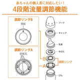 コンビ テテオ 授乳のお手本　哺乳びんプラスチック製　160ml SSサイズ乳首付　モンポケ【送料無料　沖縄・一部地域を除く】