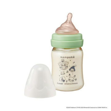 コンビ テテオ 授乳のお手本　哺乳びんプラスチック製　160ml SSサイズ乳首付　モンポケ【送料無料　沖縄・一部地域を除く】