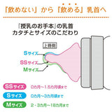 コンビ テテオ 授乳のお手本　哺乳びんプラスチック製　160ml SSサイズ乳首付　モンポケ【送料無料　沖縄・一部地域を除く】