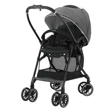 コンビ スゴカルα Light エッグショック AX フェザーグレー（GL） ライトモデル ベビーカー スゴカルアルファ 軽量4.8kg メッシュ エアスルーシート オート4キャス ハイシート55cm 大きなサンシェードα【3年保証対象品】【送料無料　沖縄・一部地域を除く】