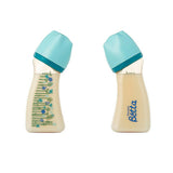 ドクターベッタ哺乳びん ブレイン広口 WS4-240ml Flower ブルー PPSU製 Doctor Betta ほ乳びん ほ乳瓶 哺乳瓶 【送料無料 沖縄・一部地域を除く】