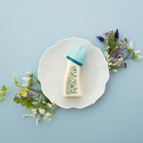 ドクターベッタ哺乳びん ブレイン広口 WS4-240ml Flower ブルー PPSU製 Doctor Betta ほ乳びん ほ乳瓶 哺乳瓶 【送料無料 沖縄・一部地域を除く】