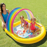 INTEX(インテックス) レインボーアーチスプレイプール147×130×86cm 57156【送料無料　沖縄・一部地域を除く】