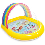 INTEX(インテックス) レインボーアーチスプレイプール147×130×86cm 57156【送料無料　沖縄・一部地域を除く】
